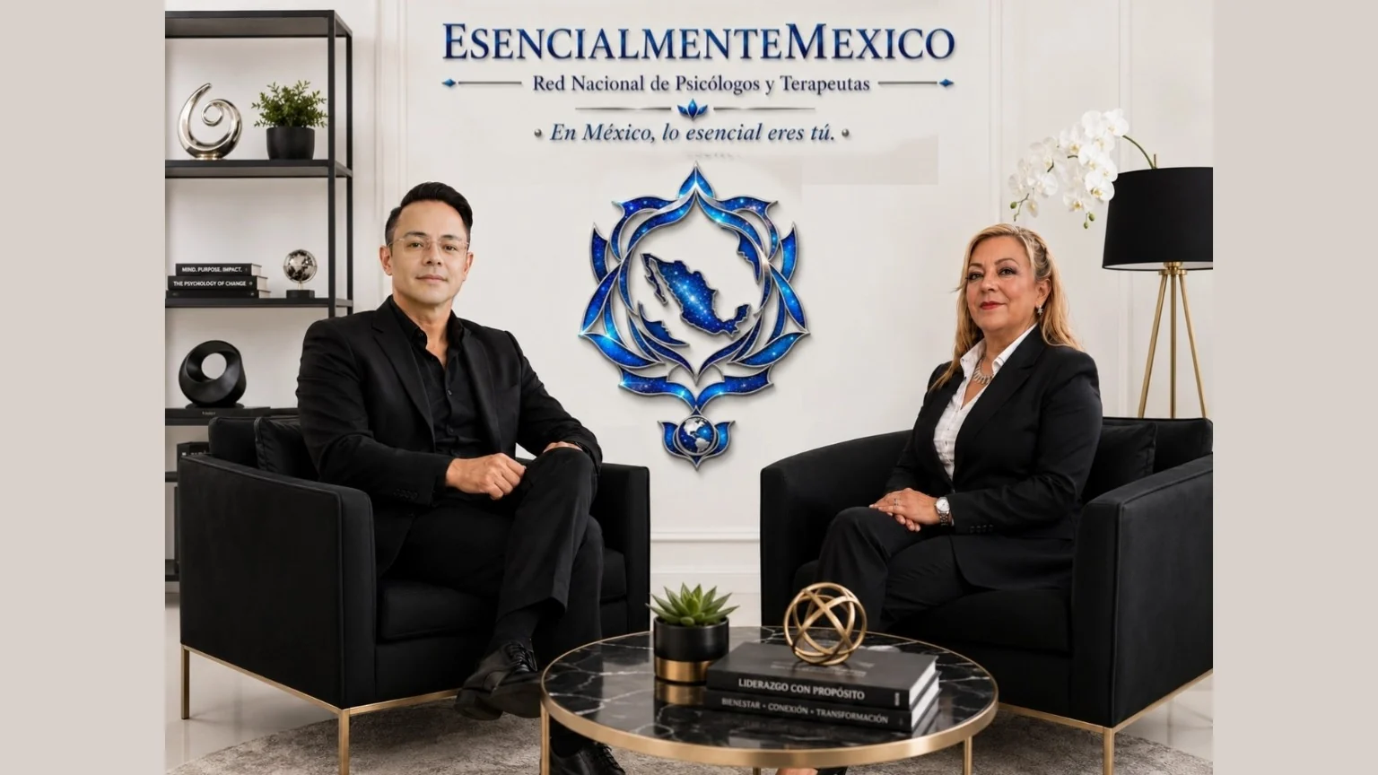 Equipo fundador de ESENCIALMENTEMEXICO en el espacio institucional